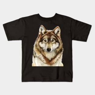 European Wolf Kids T-Shirt